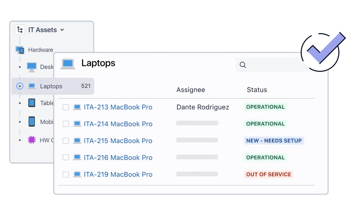 IT-Asset-Management mit der Jira Assets-App