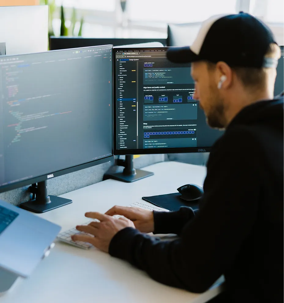 Software-Entwickler am Arbeitsplatz – Software Collection